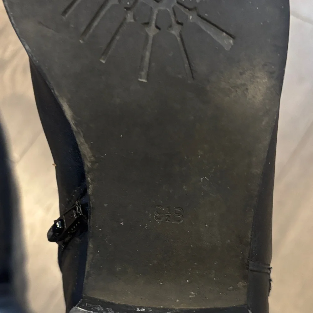 Black leather Knee-High Women's Boots 9.5 - Picture 8 of 8